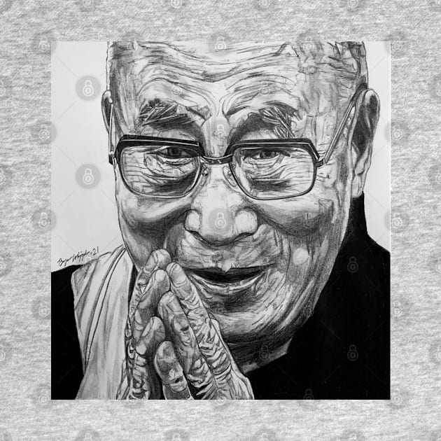 Dalai Lama by BryanWhipple